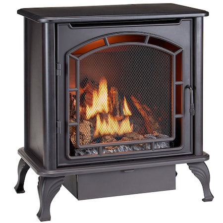 Duluth Forge Dual Fuel Ventless Gas Stove - 23,000 Btu, T-Stat Control - Model No DF25SMS